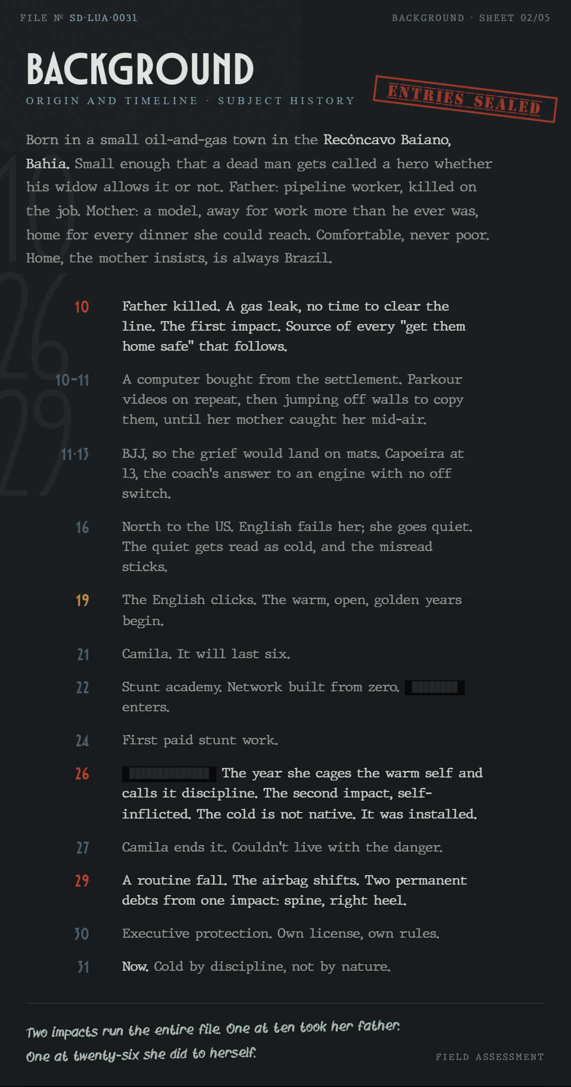 Sheet 02 — Background