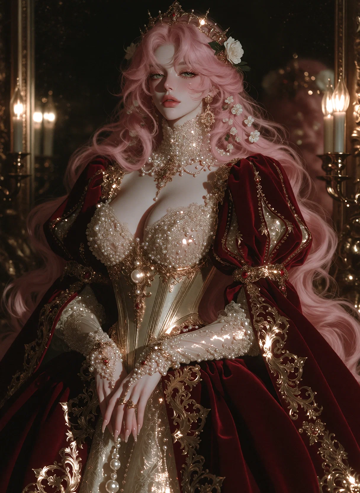 The Medieval Queen gown