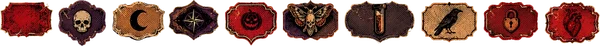 31 Haunts decorative divider