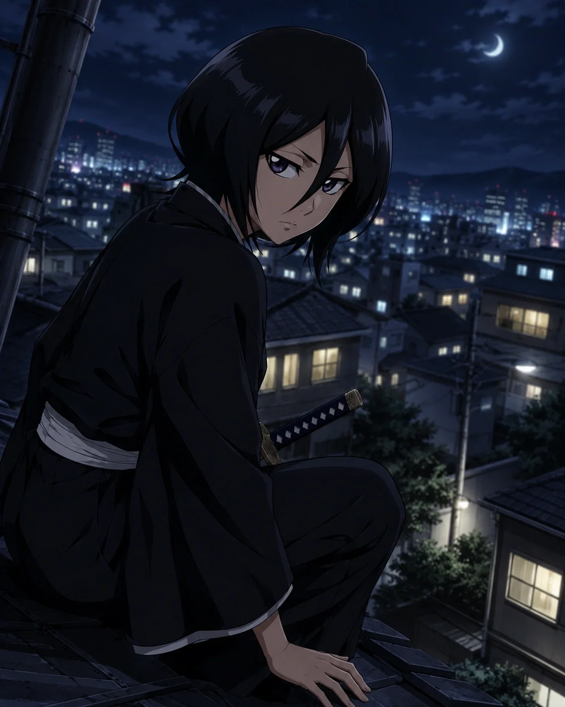 Rukia on patrol