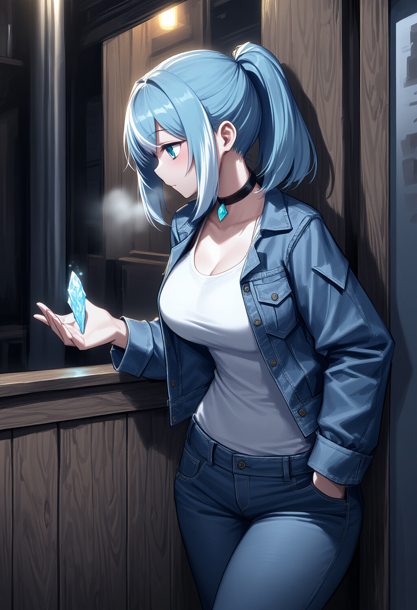 outside