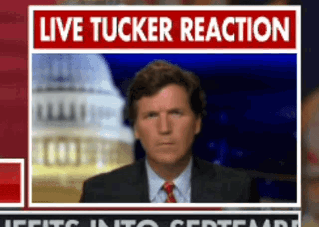 Tucker, Tucker Carlson, politics, surprised, what, ?, funny, confused, meme