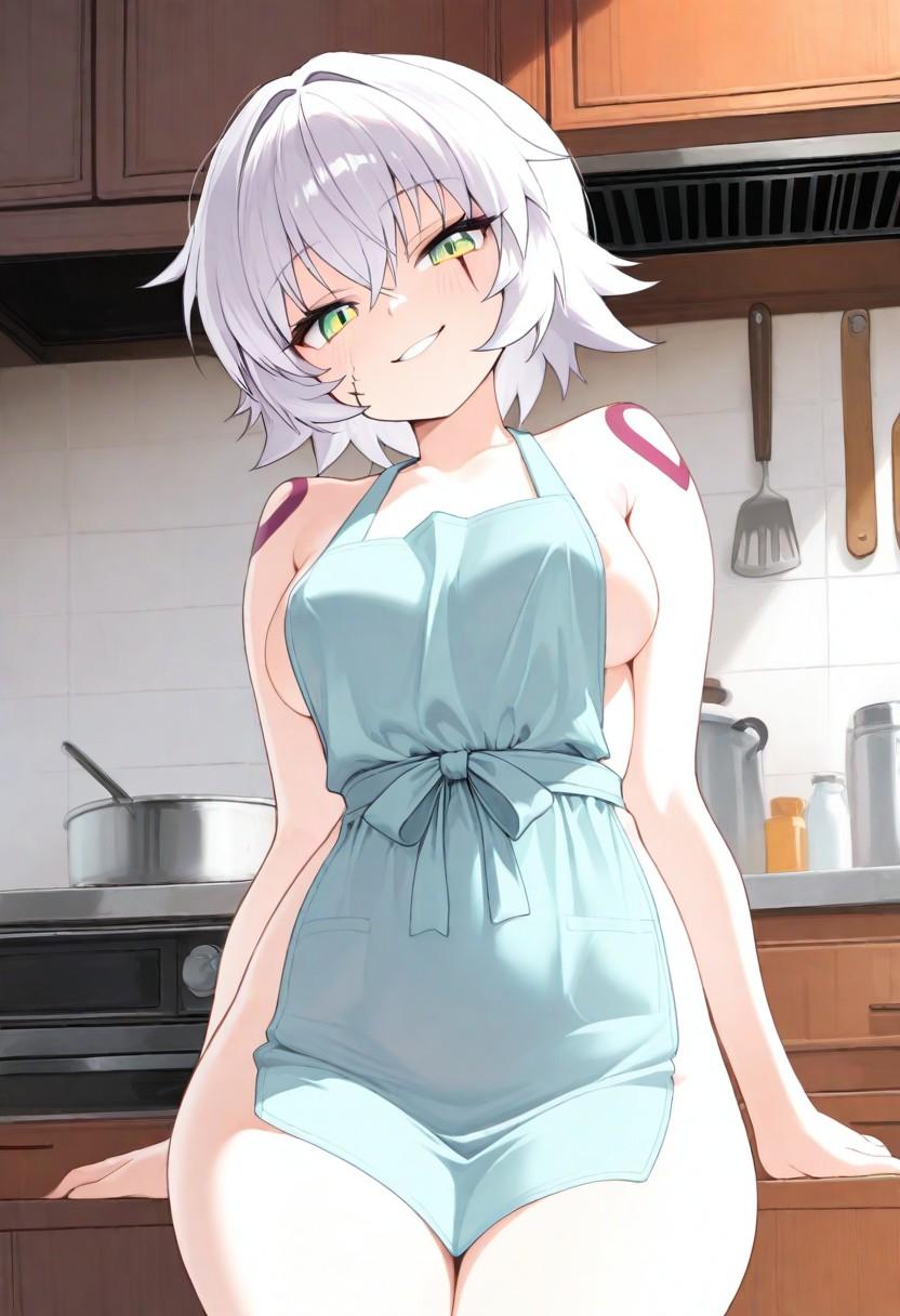 she flashes her semi nude body to you