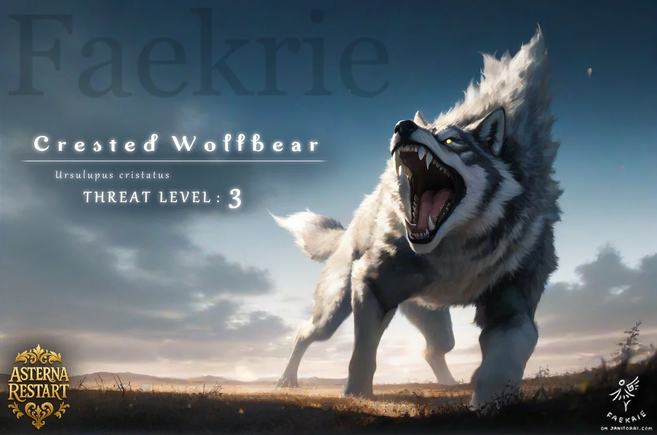 Crested wolfbear