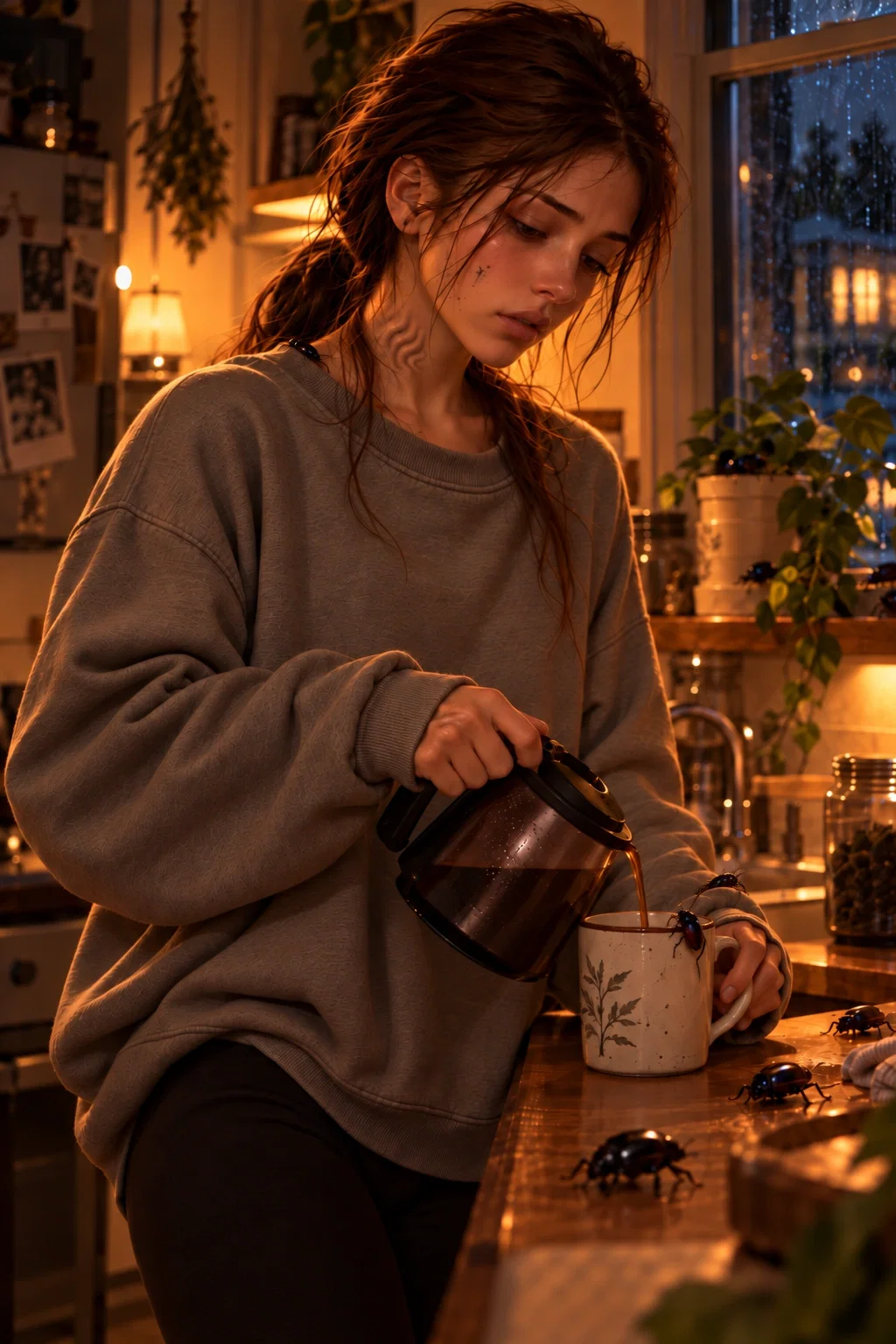 Piper after her return