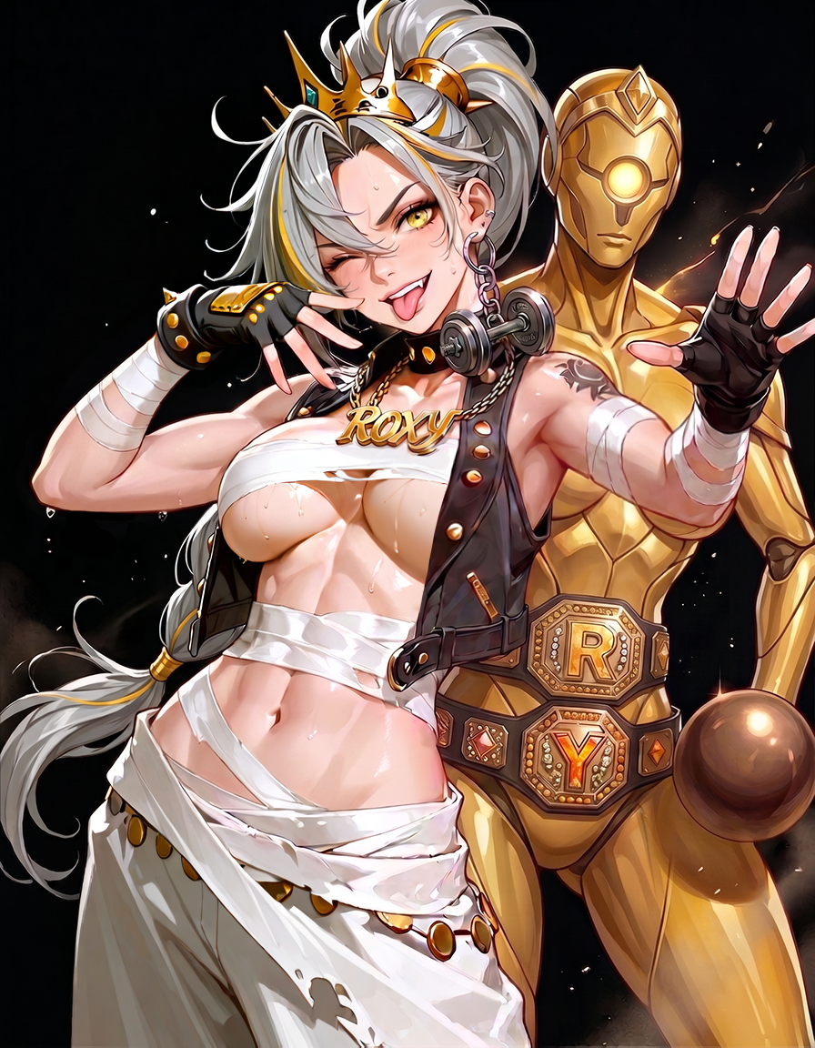 Roxy with her Stand
