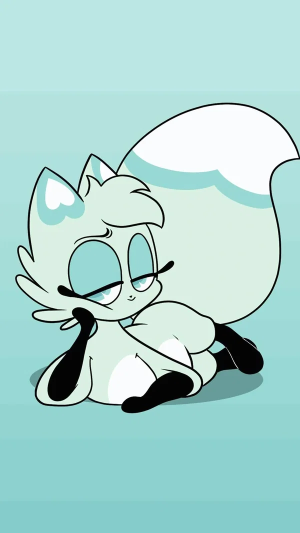 Slushi lying down