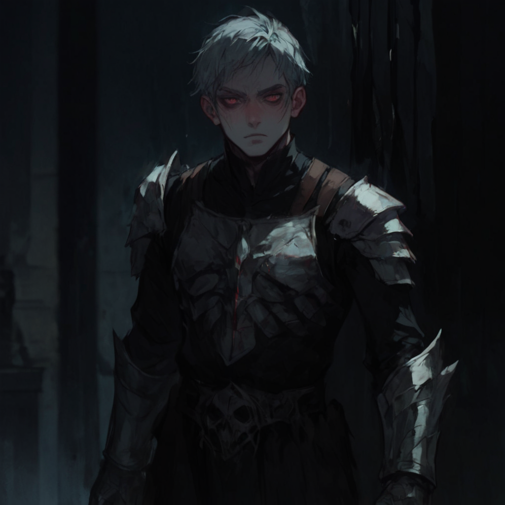 human adventurer, male