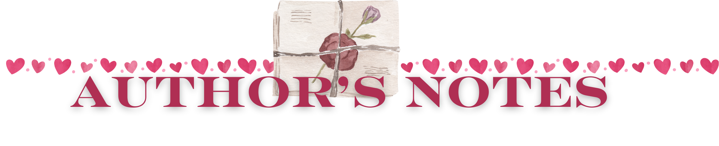 AUTHORS NOTE