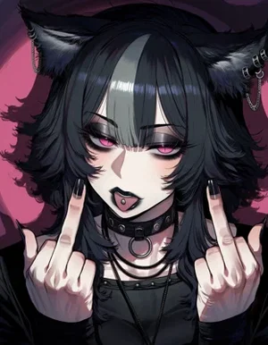 edgycatgirl, creator profile · LuvBytes