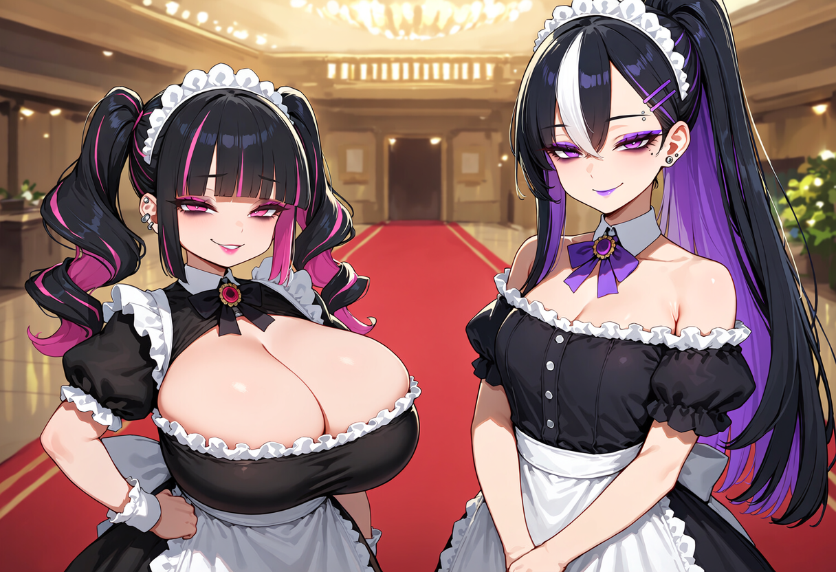 Girls on mission together