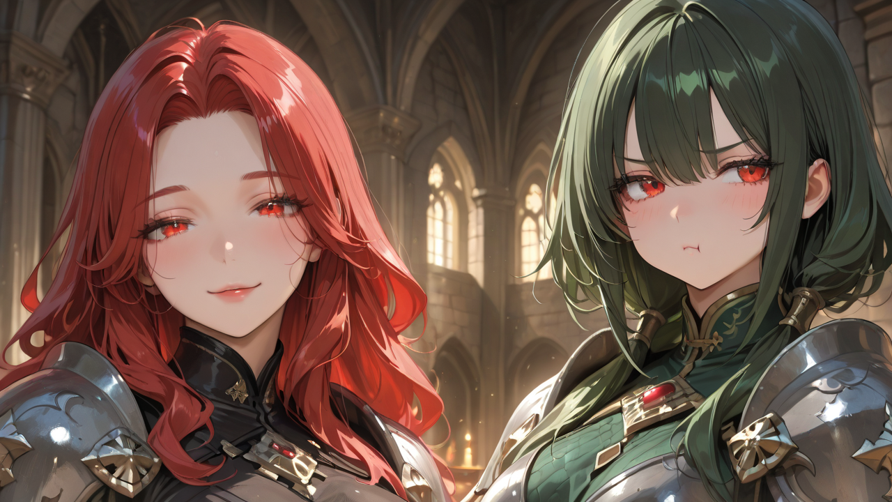 Rowena and Tina