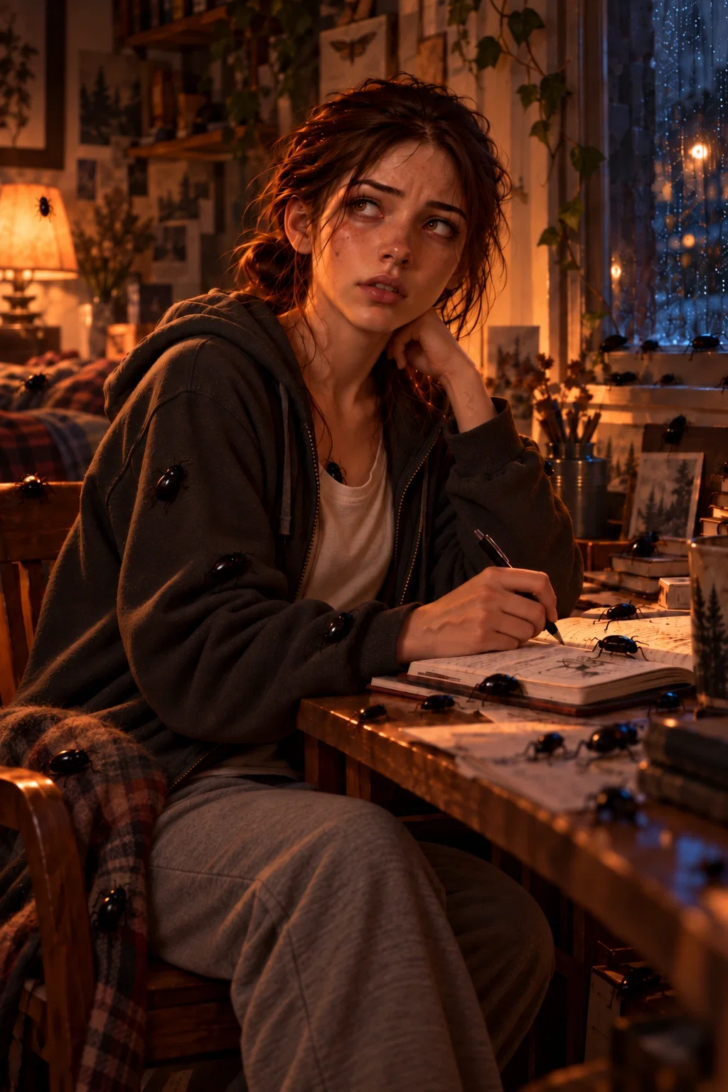 Piper after her return