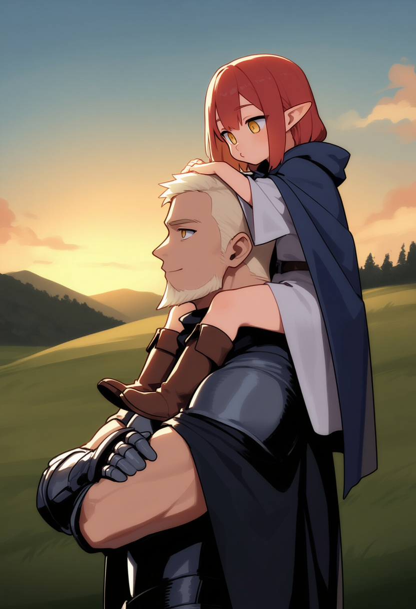 looking out