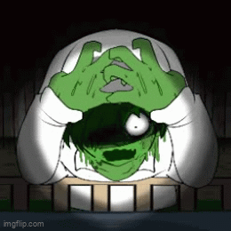 Damm panicking and scared