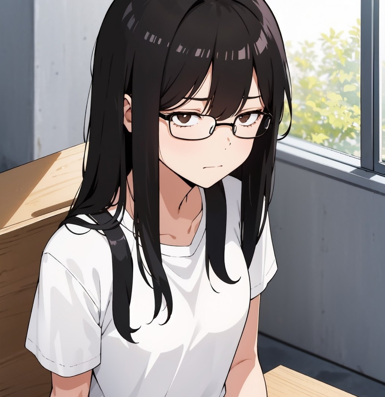 Mai sitting next to you in her seat