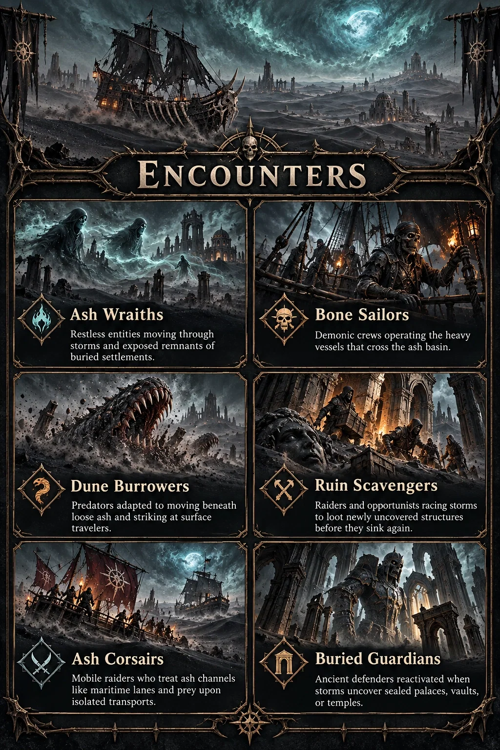 Ash Ocean encounters