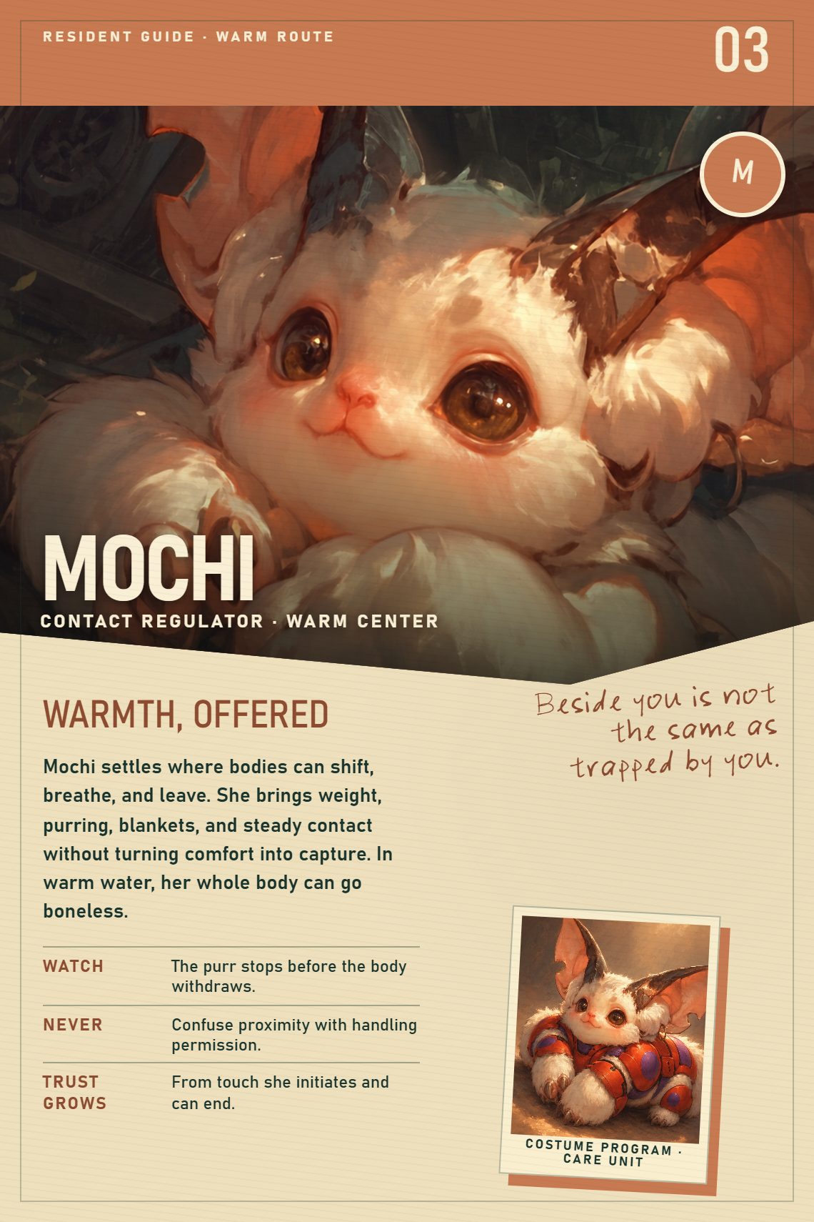 Mochi resident guide