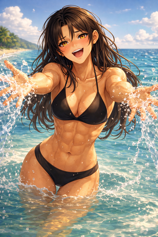 Splashing Layla
