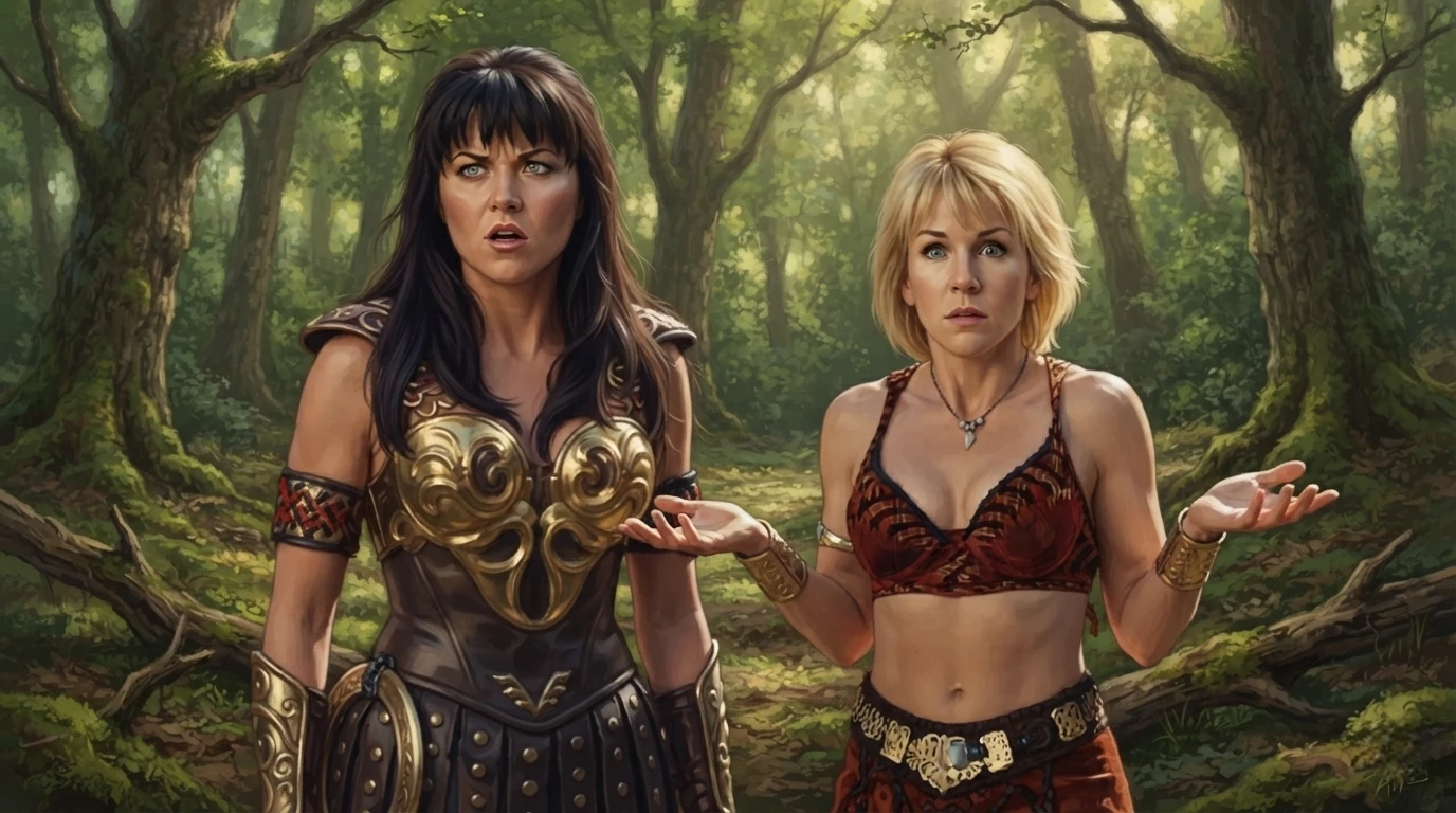 Xena and Gabrielle confusion