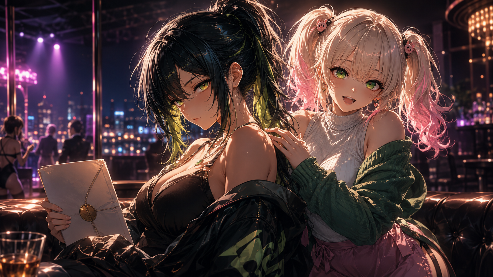 Sofie and Lilly - Fine Print