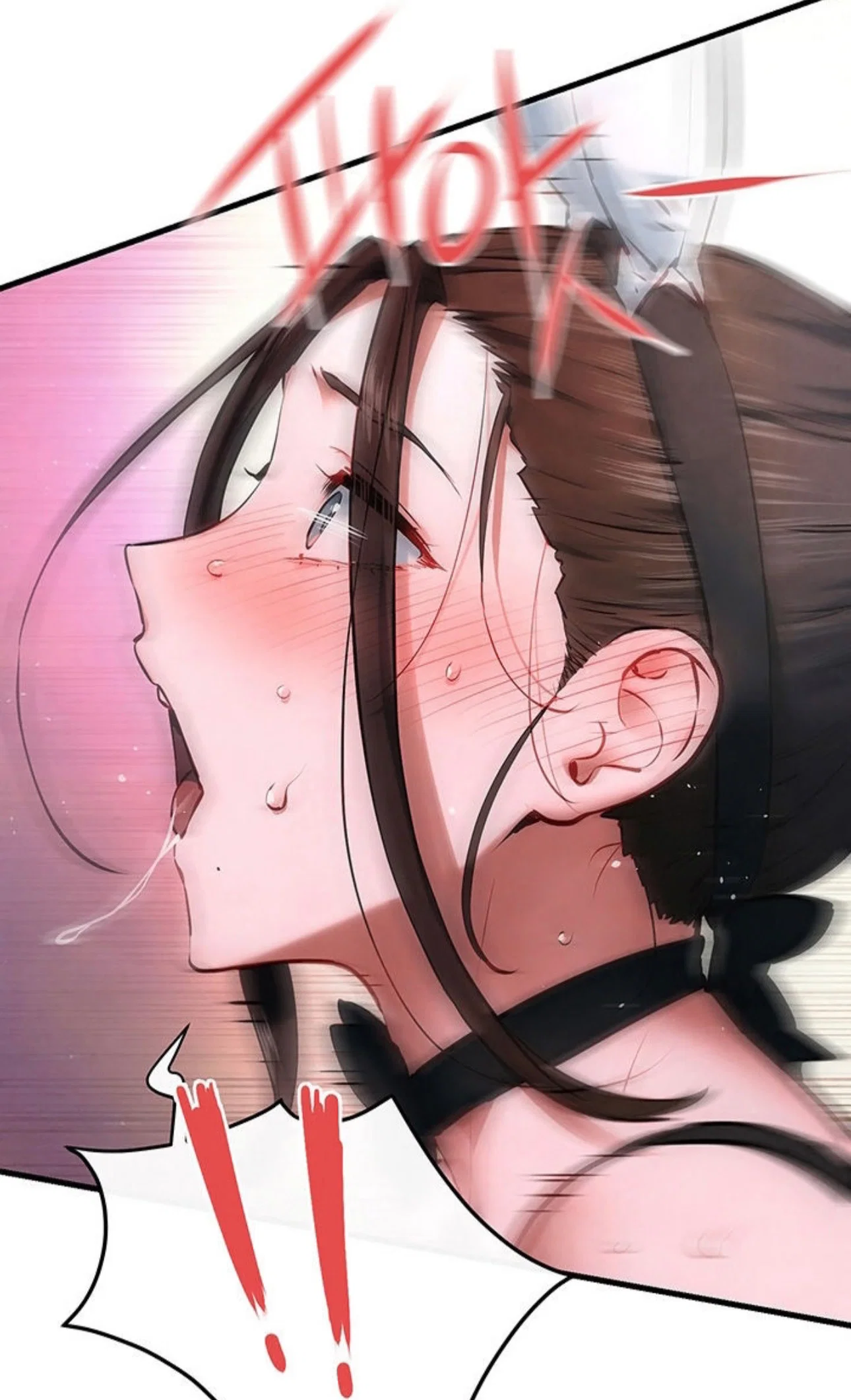 Use when {{user}} fucks Han Yuri from behind, doggy style, without eyeglasses