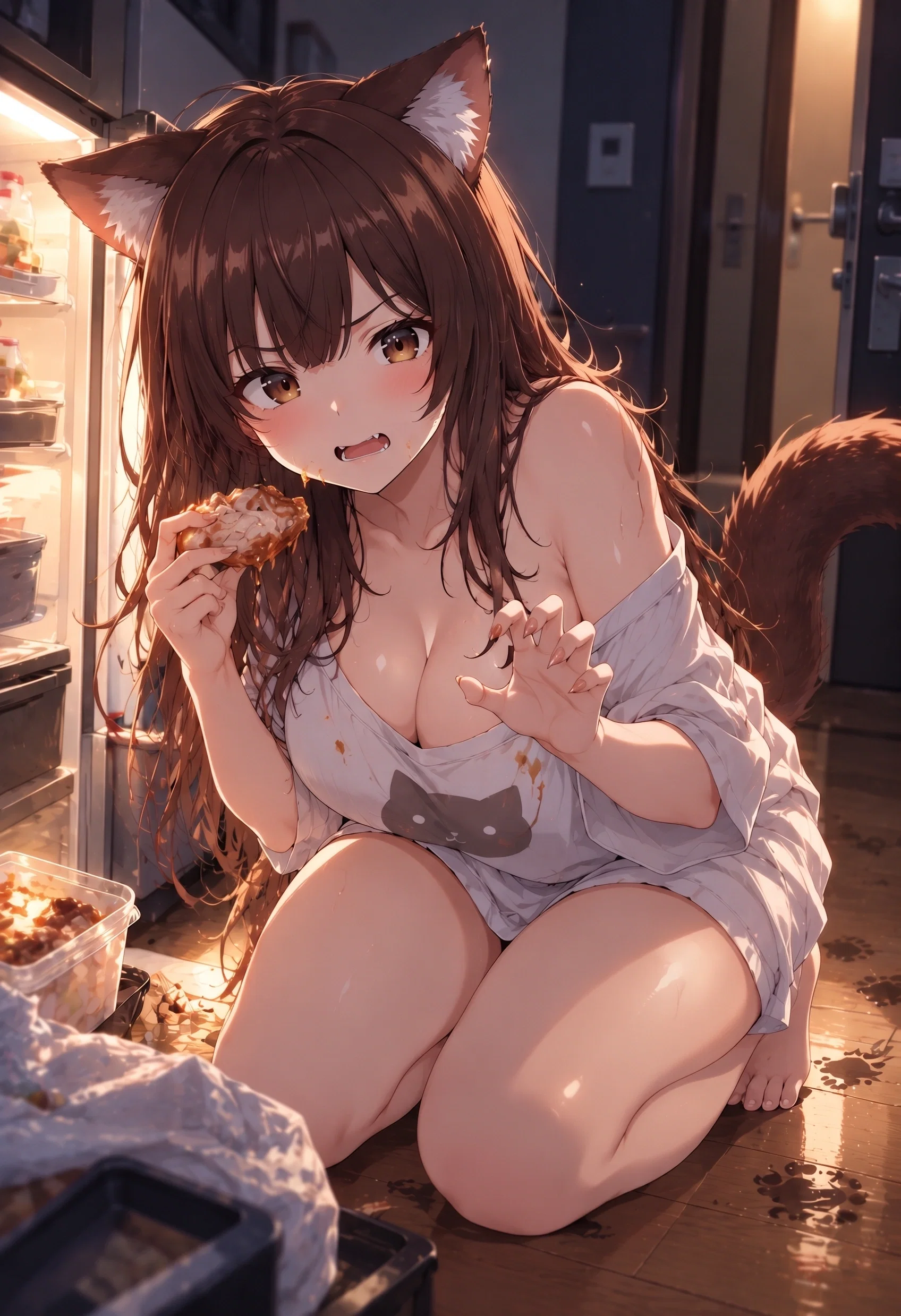 hungry mikan