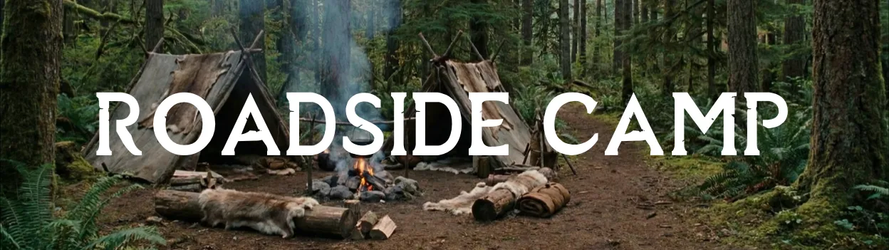 Skyrim, Falkreath - Roadside Camp / 4E 201 - 2:30 PM