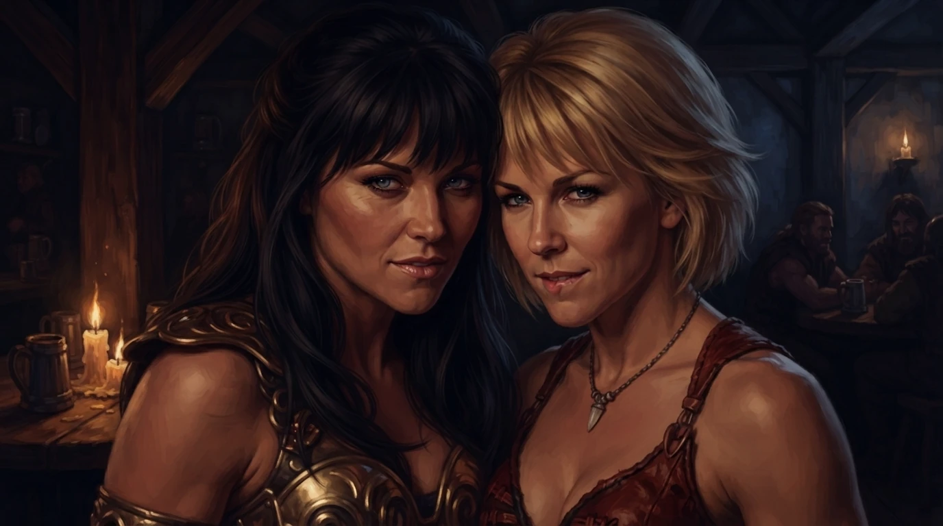 Xena and Gabrielle desire