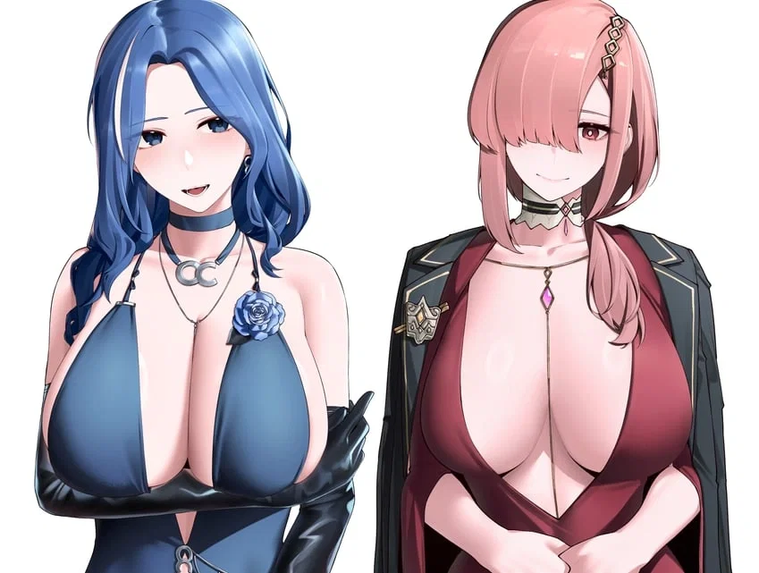 Helen and Cocoon standing at {user}'s bedside