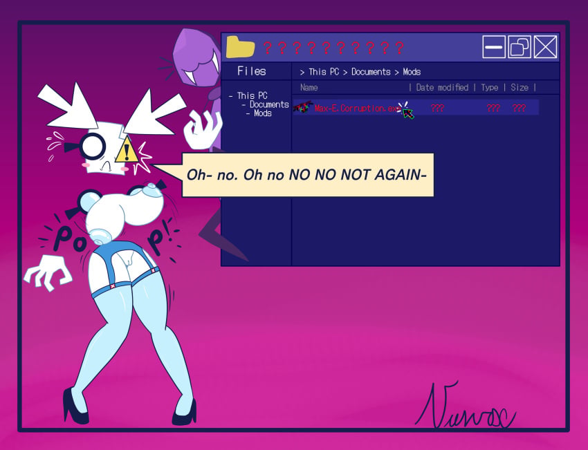 “Oh– no. Oh no NO NO-NOT AGAIN”