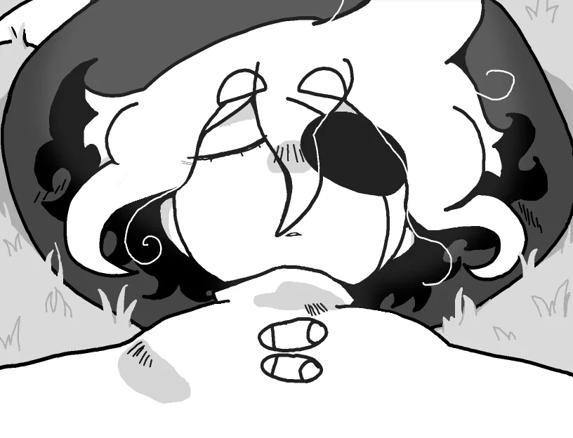 Siffrin closing their eye