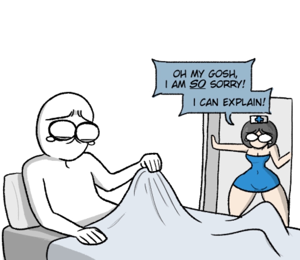 Mona on the right, {{user}} on the left