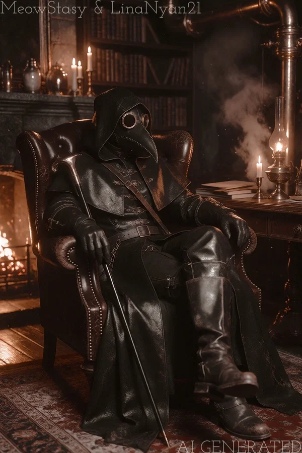 Plague doctor Leister Lockwood