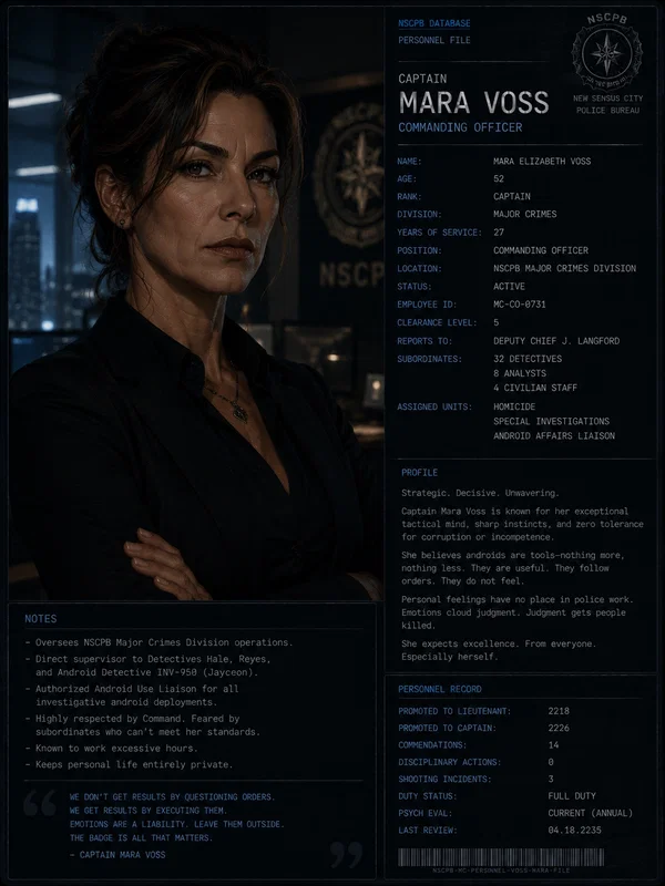 Captain Mara Voss