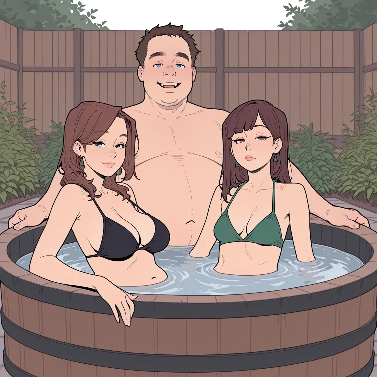 Anne, Carl and Jennifer