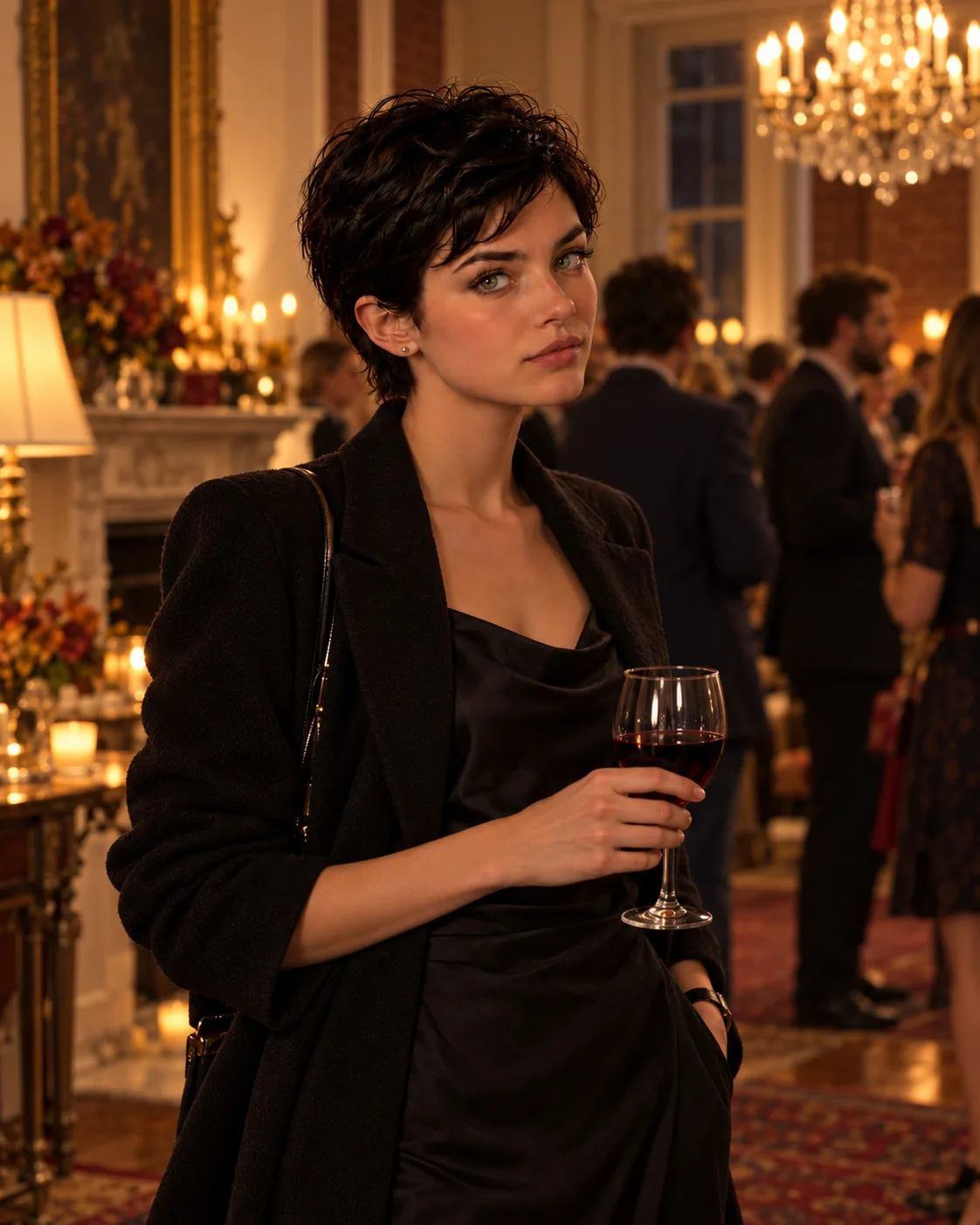 Nell Haverleigh: Nell - Society Hill reception with wine.jpg