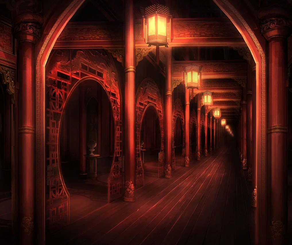 Passageway To Tiekan Temple