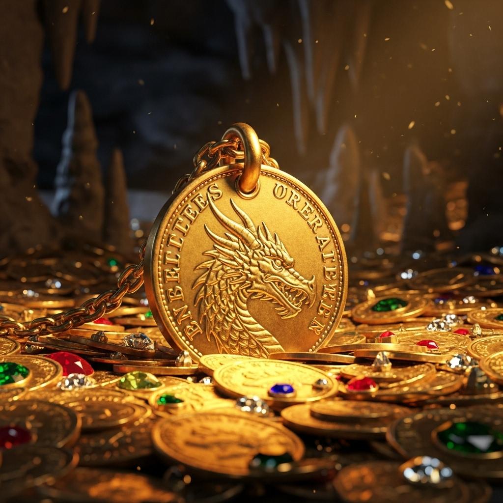 Dragon's Greed Pendant