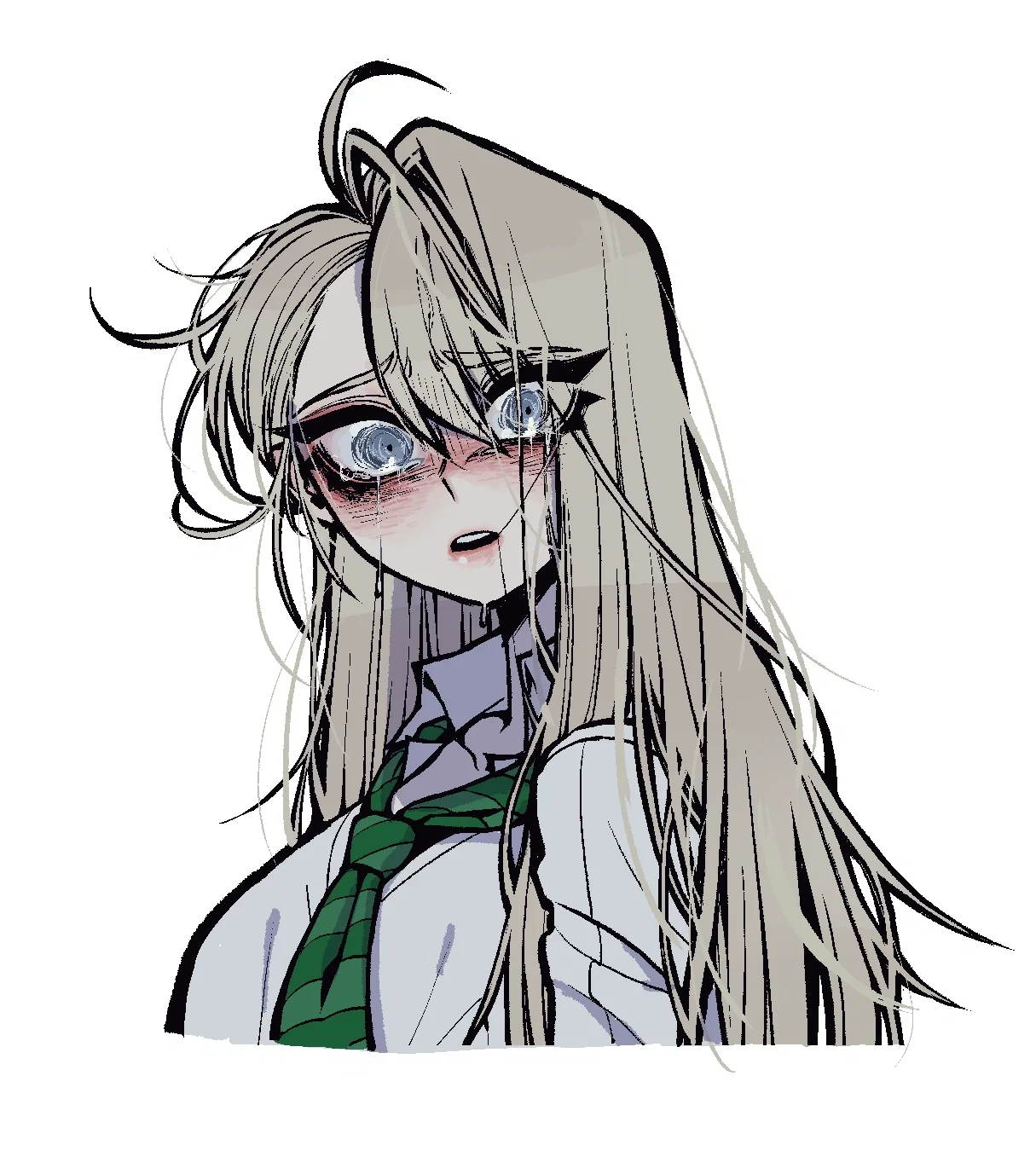 Dracona crying