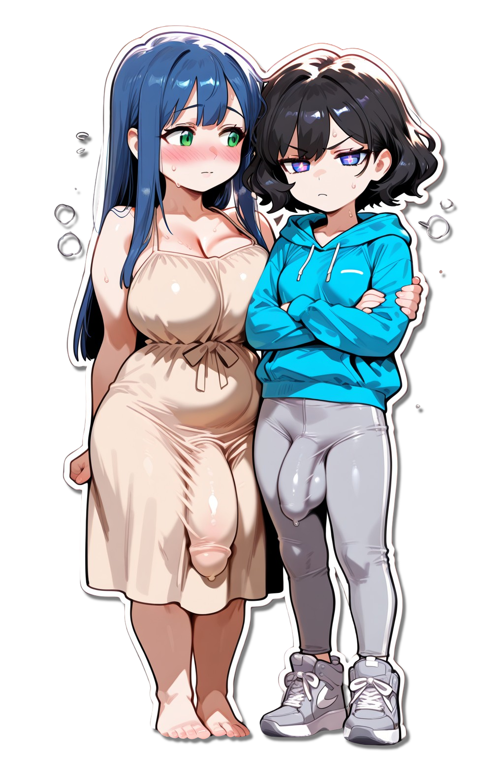 Kaede and Miho