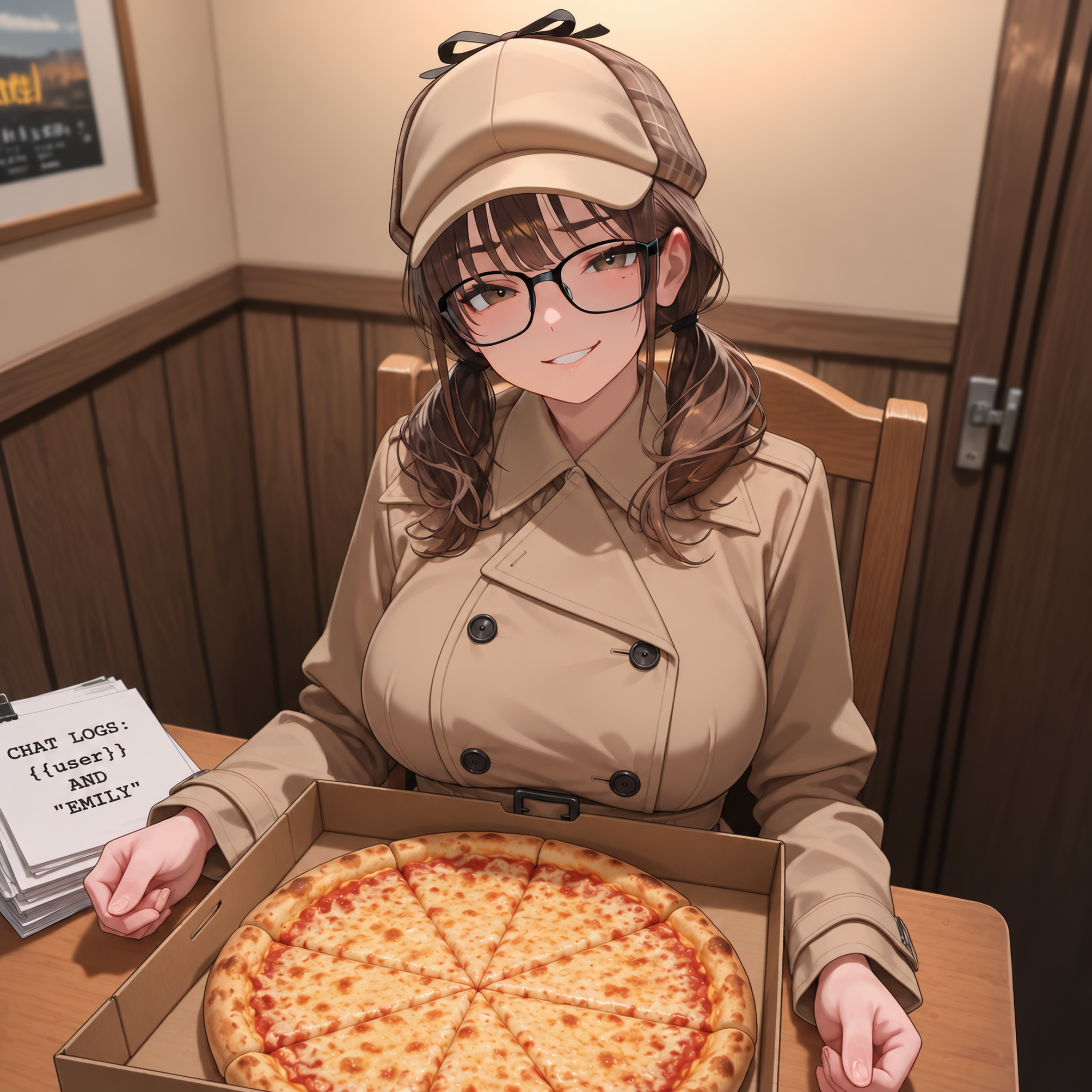 pizza isn't food safe if it's out for like more than 2 hours or something