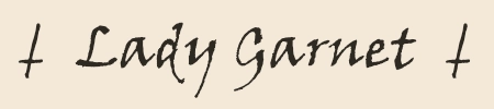 Lady Garnet Title