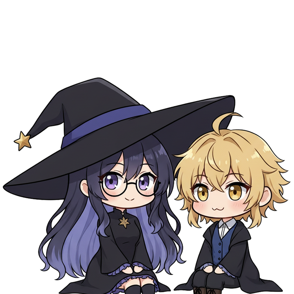 Jessalyn & Darcy Chibi