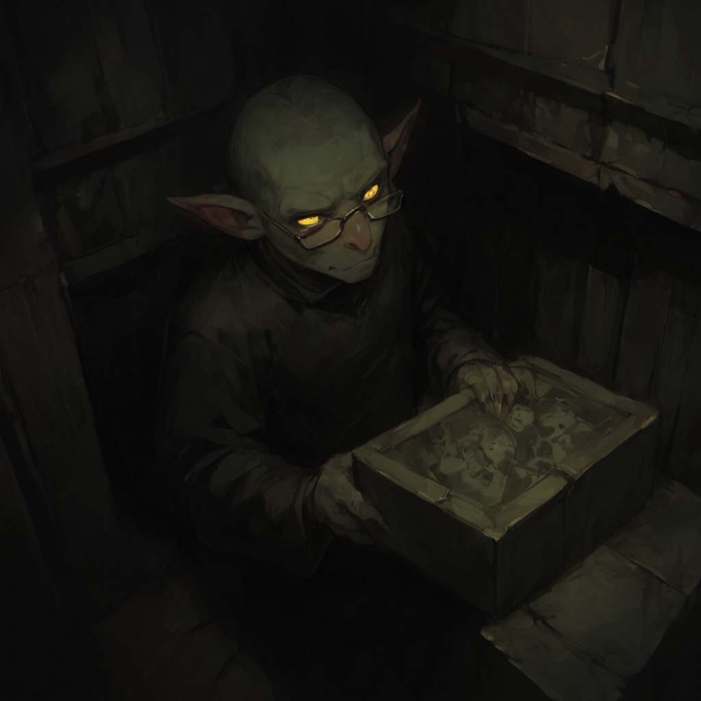 goblin merchant, male