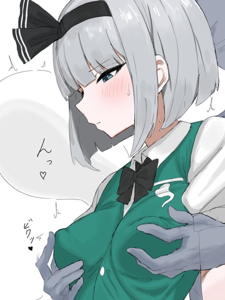 Loves={{user}} touching Paku Boobs