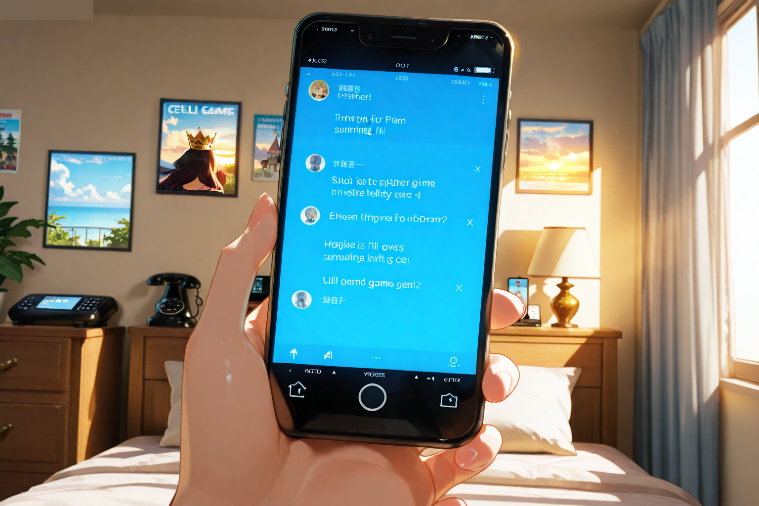 A new app appears