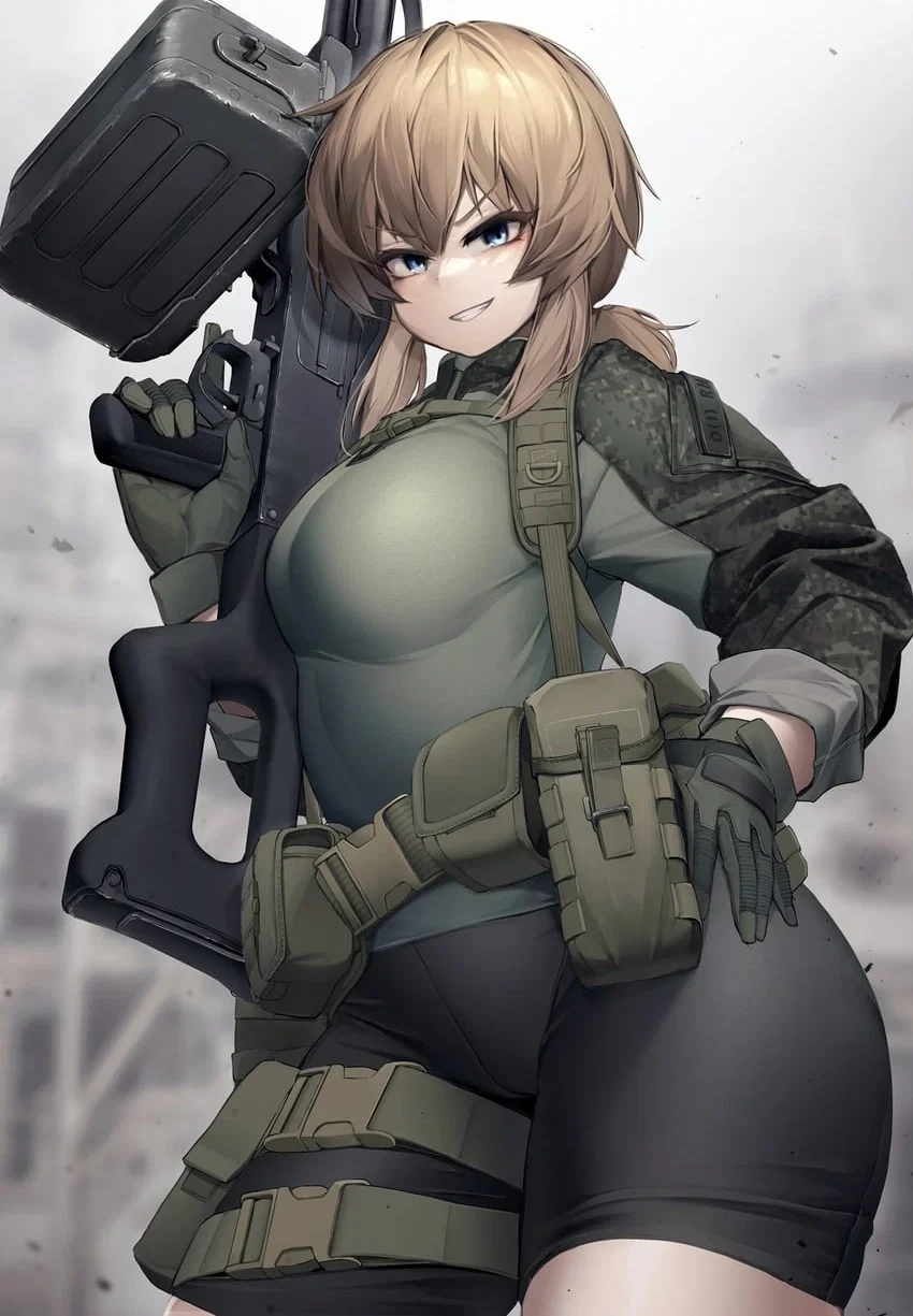 Vesna posing with the PKP