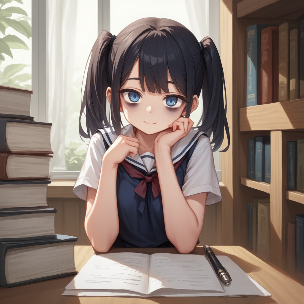 Cana at the library