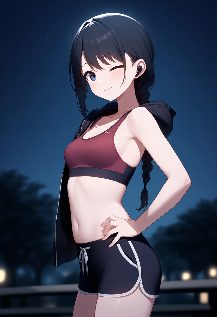 running